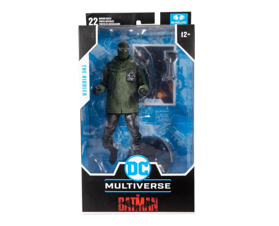 FIGURA THE RIDDLER / ACERTIJO THE BATMAN MCFARLANE TOYS FIGURA THE RIDDLER / ACERTIJO THE BATMAN MCFARLANE TOYS